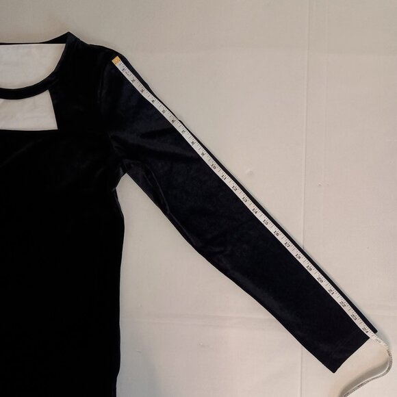INC International Concepts Black Velvet V-Neck Long Sleeve Top Womens Size M NWT - Picture 13 of 16